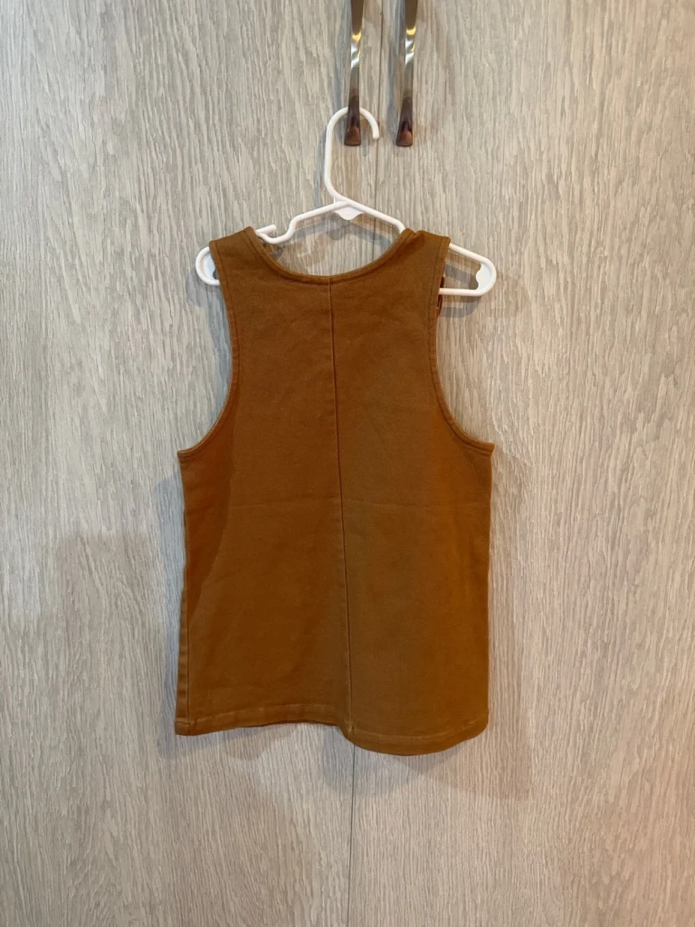 NWT Rylee & Cru Rust Odette Overall Pinafore Dress 6